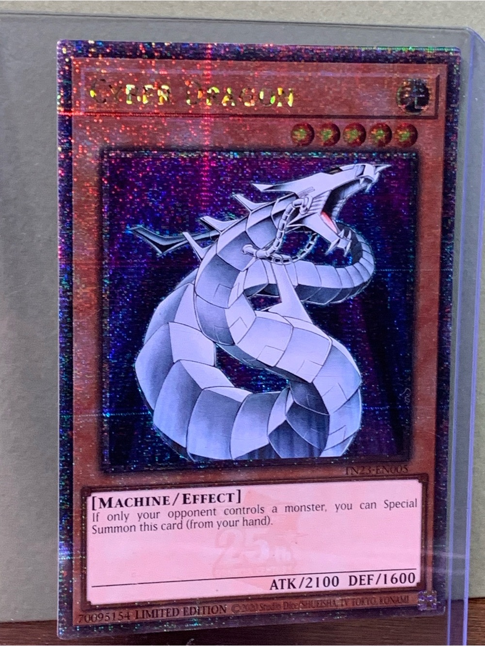 Cyber Dragon Trading Card